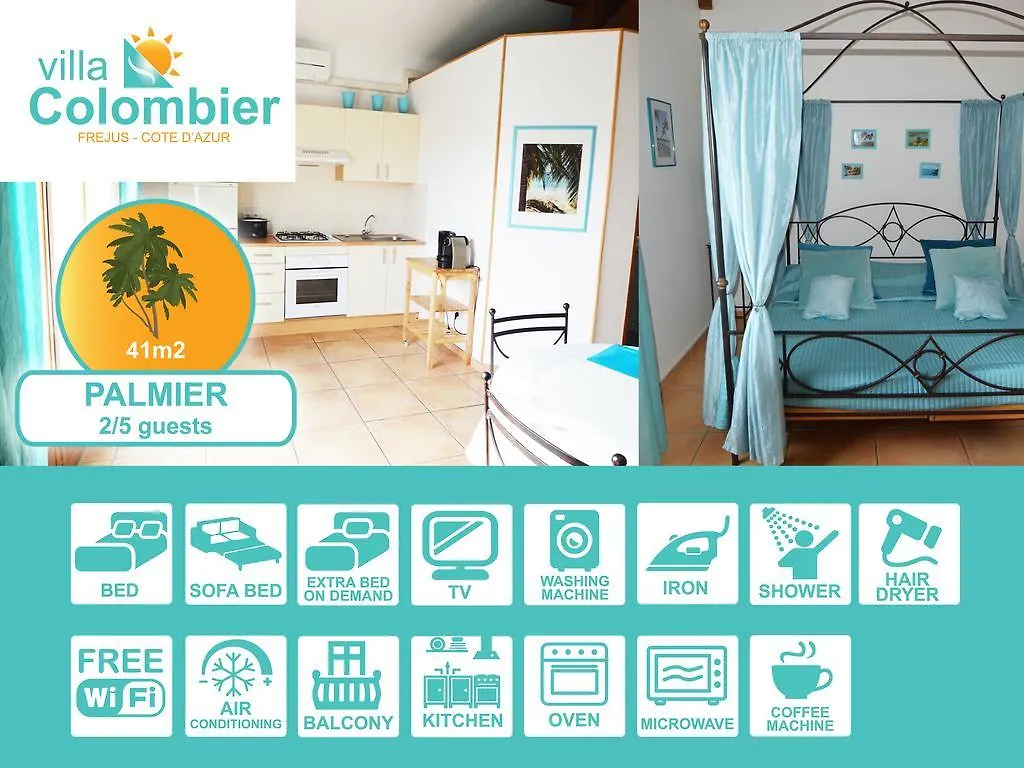 Villa Colombier Fréjus Appartement
